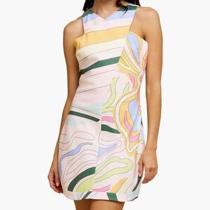 NWT CIEBON Ericka halter dress, size Small